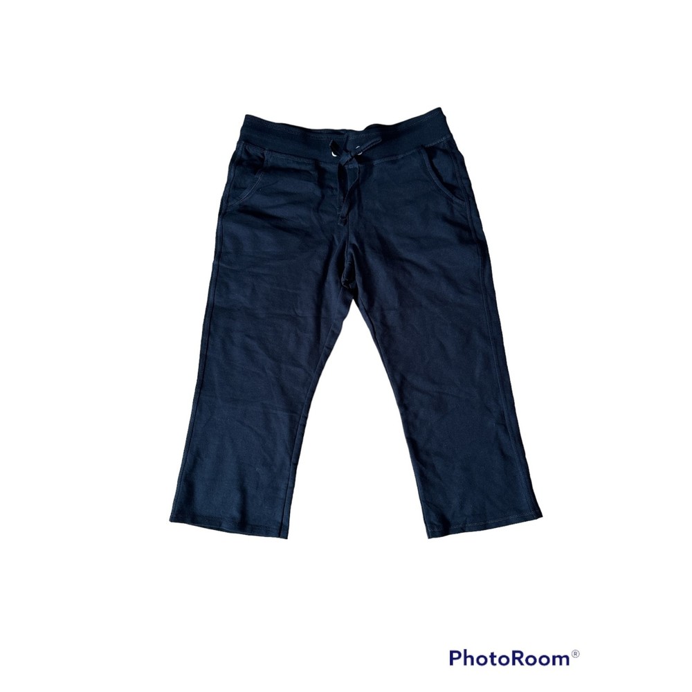 Hanes Women's Sweatspants, French Terry Capris, Women's Capri Sweatpants Small - Picture 2 of 3